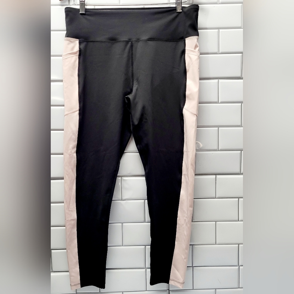 RISE BY LULAROE Activewear Women’s Leggings Color Block Side Pockets Color(s)  B